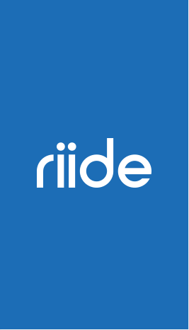 Riide app screen